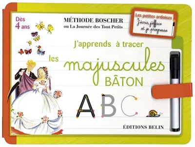 J'apprends à tracer les majuscules bâton : dès 4 ans