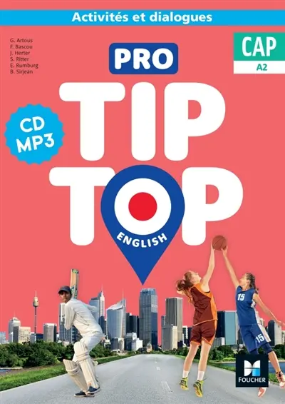 Pro tip-top, English : anglais CAP : CD audio