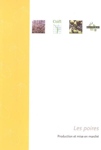 Poires : production et mise...
