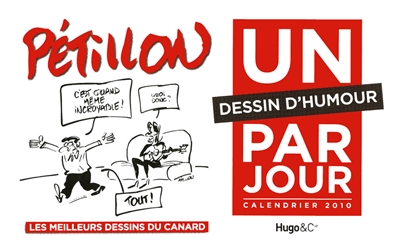 Un dessin d'humour par jour : calendrier 2010