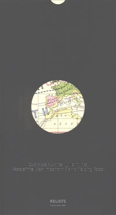 Carte des plantes alimentaires. Map of the most important plants yielding food