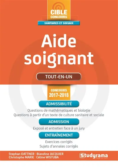 Aide-soignant : tout-en-un : concours 2017-2018