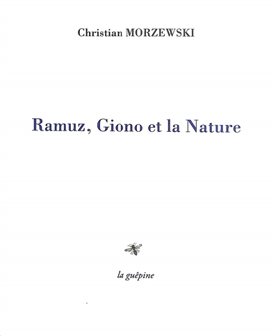 Ramuz, Giono et la nature