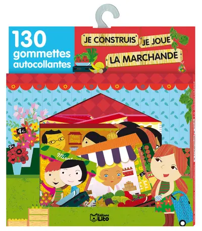 La marchande : 130 gommettes autocollantes