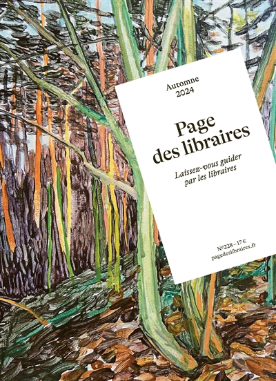 Page des libraires, n° 228. Automne 2024
