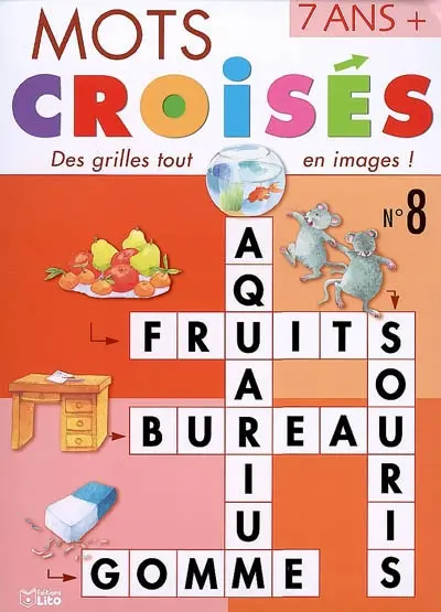 Mots croisés : des grilles tout en images !. Vol. 8