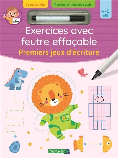 Premiers jeux d'écriture : 4-5 ans