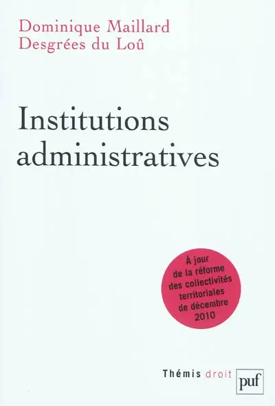 Institutions administratives