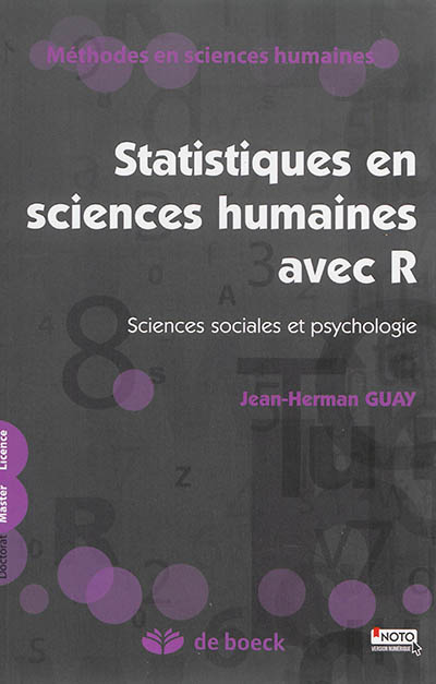 Statistiques en sciences humaines avec R : sciences sociales et psychologie