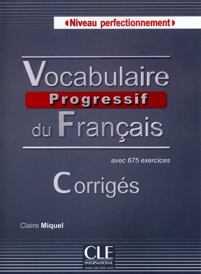 Vocabulaire progressif du...