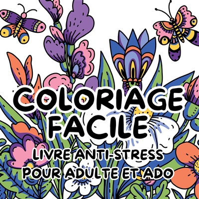 Coloriage facile : Livre...