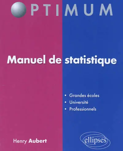 Manuel de statistique