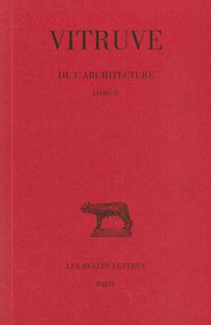 De l'architecture. Vol. 4. Livre IV