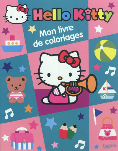 Hello Kitty, mon livre de coloriages