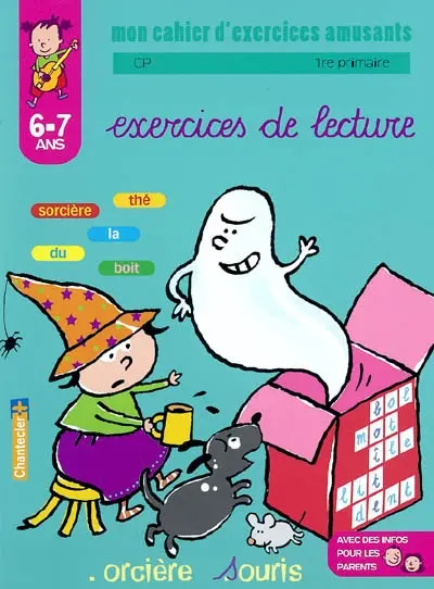 Exercices de lecture CP-1re primaire, 6-7 ans