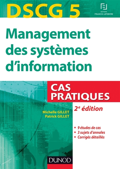 DSCG 5, management des systèmes d'information : cas pratiques