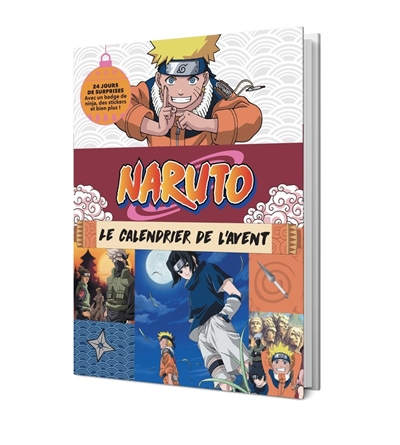 Naruto : mon calendrier de l'Avent officiel