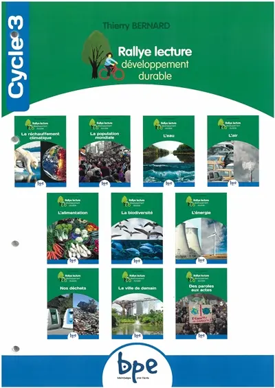 Rallye lecture développement durable : cycle 3