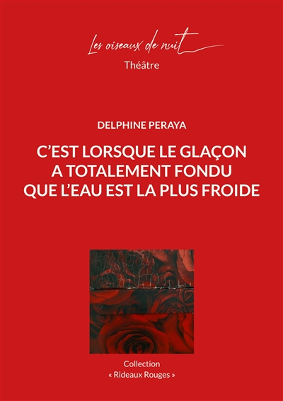 C'est lorsque le glaçon a totalement fondu que l'eau est la plus froide