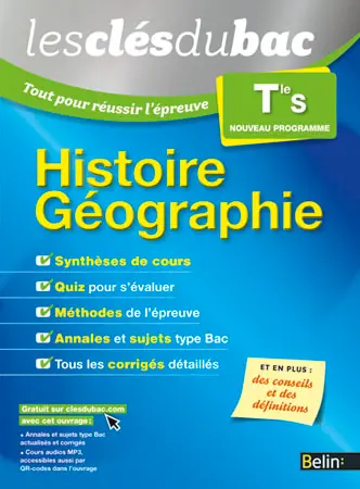 Histoire géographie terminale S : nouveau programme