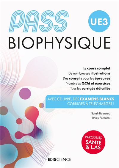 Biophysique, Pass, UE 3 : parcours santé & L.AS