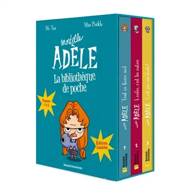 Mortelle Adèle : la bibliothèque de poche : tomes 1 à 3
