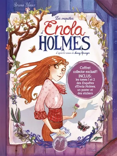 Coffret les enquêtes d'Enola Holmes : T1 + T2