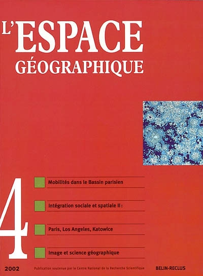 Espace géographique, n° 4 (2002)