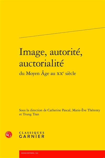 Image, autorité,...