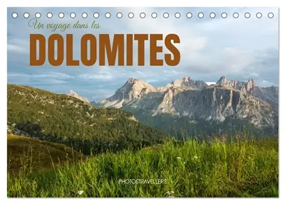 Un voyage dans les Dolomites (Calendrier de bureau 2027 DIN A5 vertical), CALVENDO calendrier mensuel : Les magnifiques paysages montagneux des Dolomites