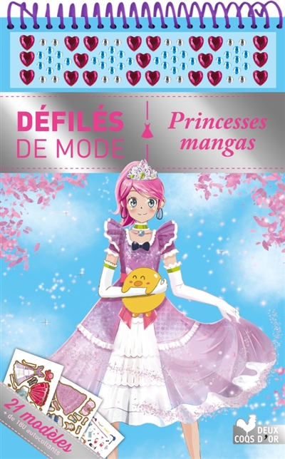 Princesses mangas : Bloc spirale