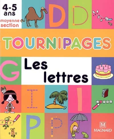 Les lettres, moyenne section, 4-5 ans