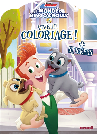 Le monde de Bingo & Rolly : vive le coloriage !
