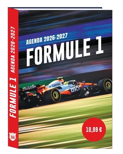 Formule 1 : mon agenda scolaire 2026-2027