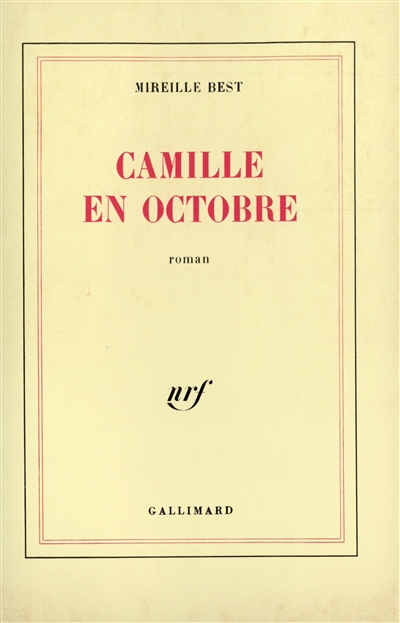 Camille en octobre