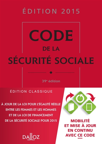 Code de la sécurité sociale...