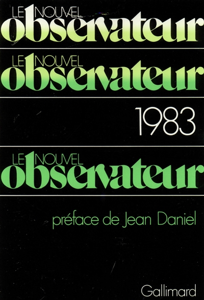Le Nouvel observateur 1983