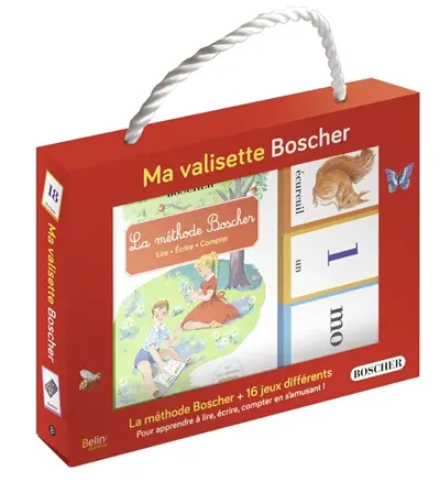 Ma valisette Boscher : la méthode Boscher + 16 jeux différents