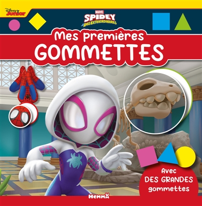 marvel spidey et ses amis extraordinaires : mes premières gommettes : avec des grandes gommettes