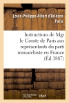 Instructions de Mgr le...