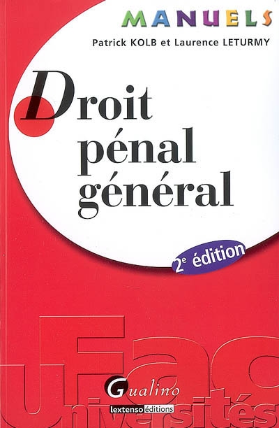 Droit pénal général