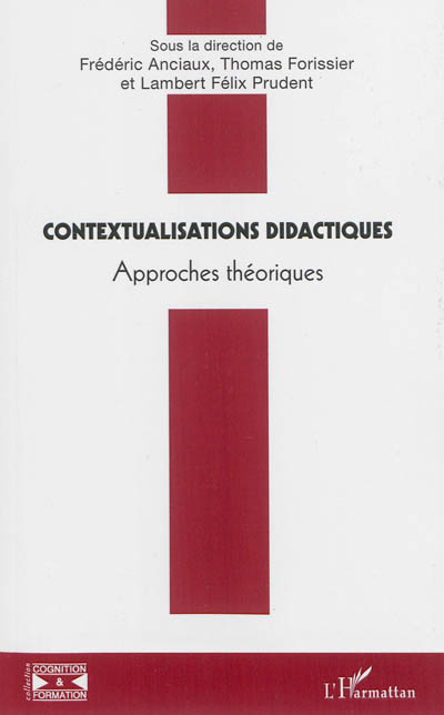 Contextualisations didactiques : approches théoriques