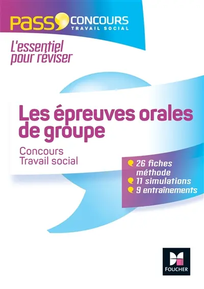 Les épreuves orales de groupe : concours travail social