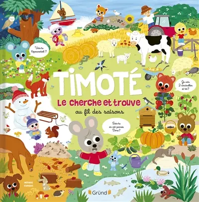 Timoté : le cherche et trouve au fil des saisons