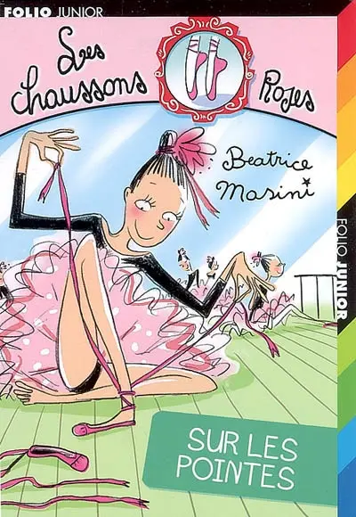 Les chaussons roses. Sur les pointes