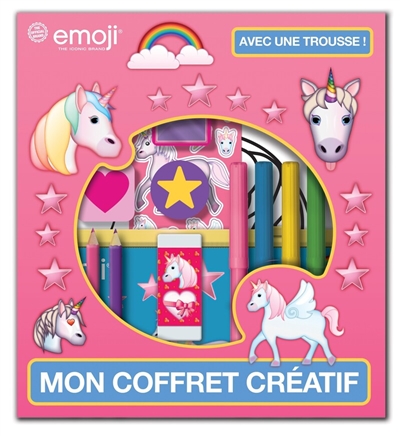 Emoji licorne : mon coffret créatif