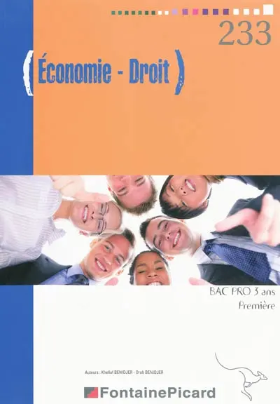 Economie - droit : bac pro 3 ans, première professionnelle