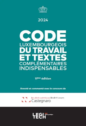 Code luxembourgeois du travail : 2024