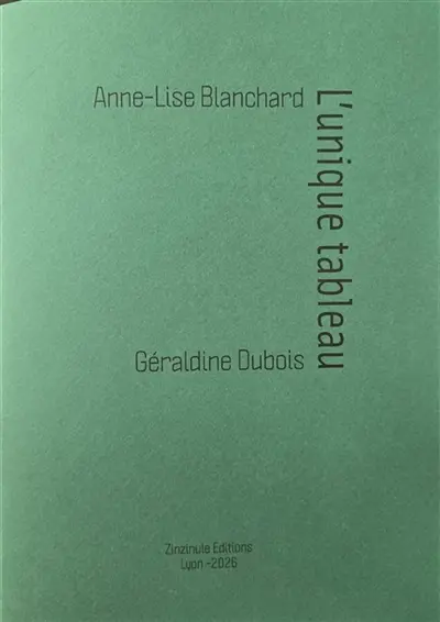 L'unique tableau