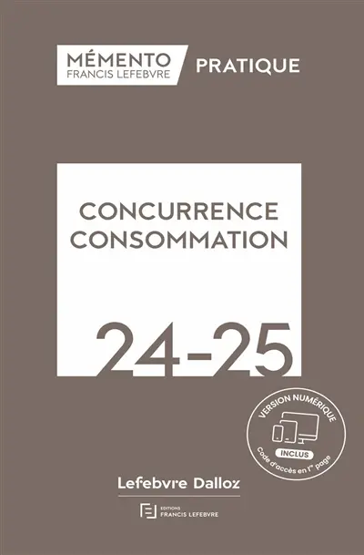 Concurrence consommation 2024-2025